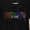 Gay Pride LGBTQ+ Graphic Tee - Human.Kind - Be Both T-Shirt by Patrick Scott Des