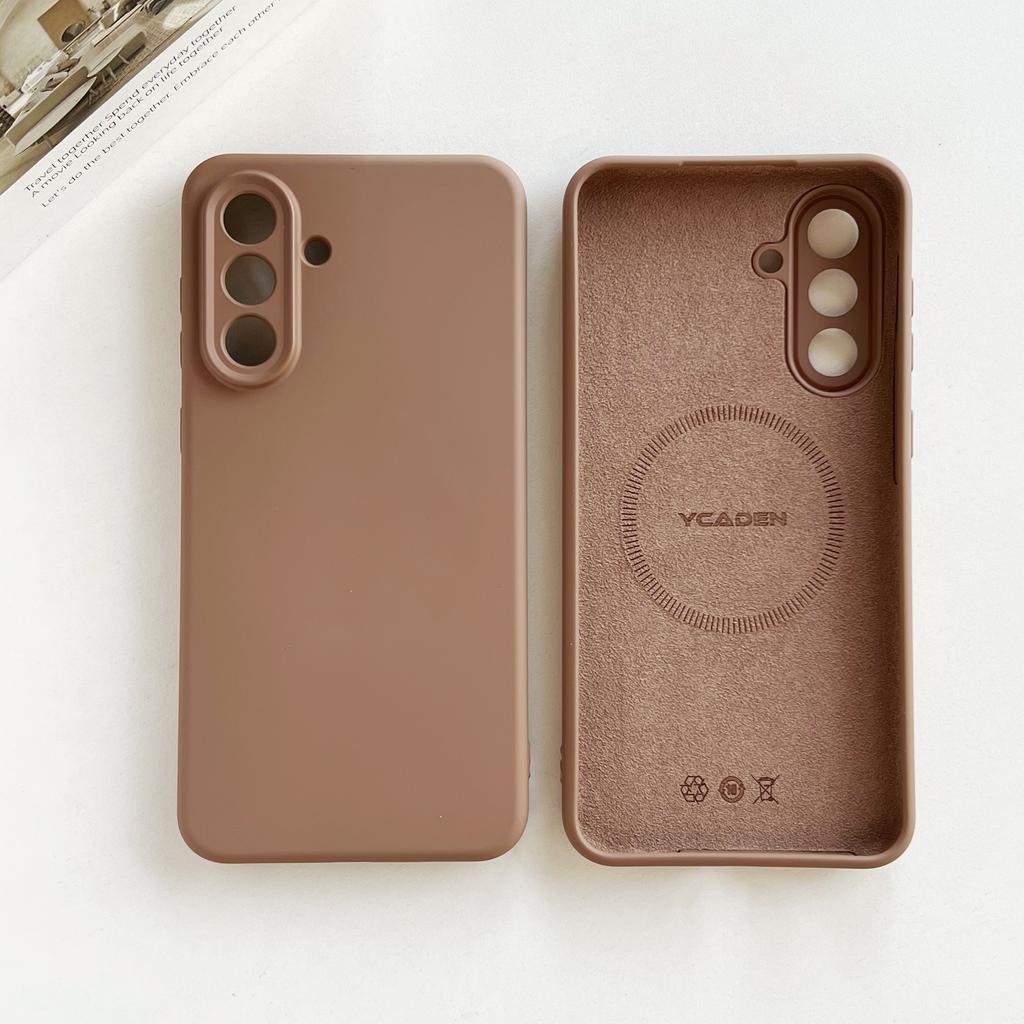 For Magsafe Matte Silicone Original Case For Samsung S26 S25 S24 S23 S22 Plus Ultra A56 A16 A55 A54 Magnetic Shockproof Cover