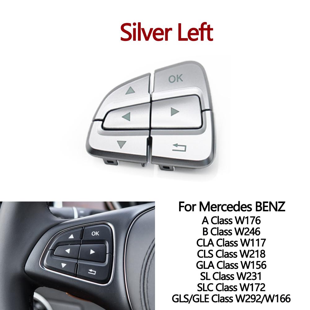 Car Steering Wheel Buttons Control Switch Cover For BENZ A B CLA CLS GLA GLS GLE Class W176 W246 W218 W172 W292 W166 A0999050600