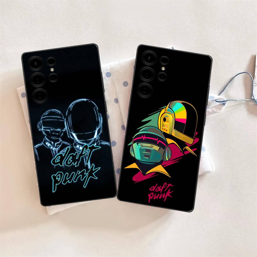 D-Daft Punk Band France Phone Case For Samsung S 24 Fe 25 Ultra Plus 20 Lite 21 30 22 23 24 22 Ultra 5G Fundas