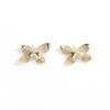 Luxurious and Atmospheric Micro Inlaid Earrings with Bow, Flower Temperament, Niche Design, High-end Earrings