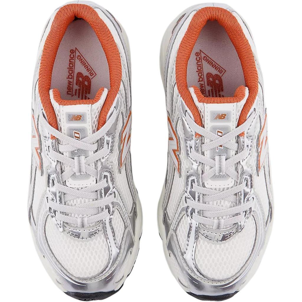New Balance 740 Bungee Lace Little Kid Silver Metallic Kids Sneakers SILVER-METALLIC CINNAMON P74032G
