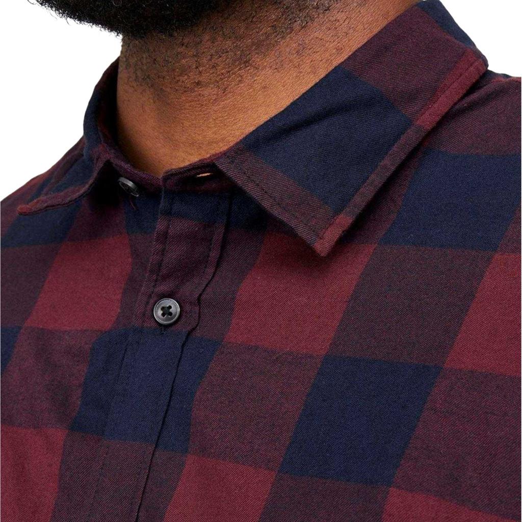 Jack And Jones Mens Gingham Twill Shirt