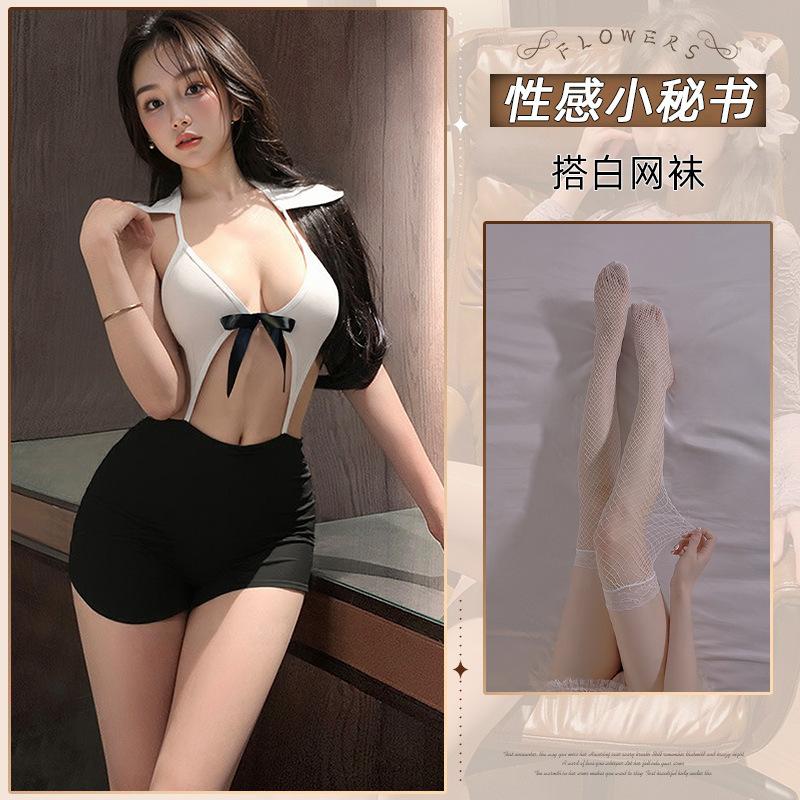 Sex lingerie sexy secretary uniform hip skirt free cosplay teacher hot temptation pure desire style suit