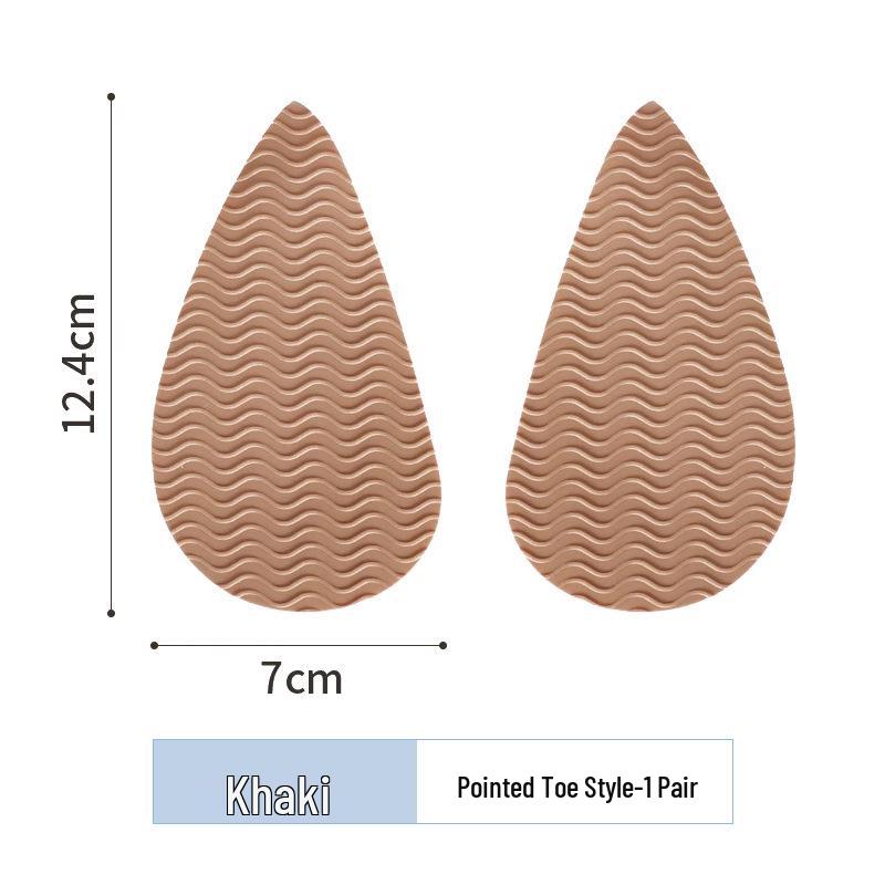Water Ripple Non-Slip Silicone Heel Stickers