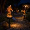 Sasquatch Solar Garden Light, Sasquatch Statue Solar Light with Stake, Outdoor Waterproof Pathway Light for Yard Patio Lawn Porch Decor