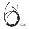 Premium PVC Music Cable For K702 K712 K245 K240 K241 Headphone Cord 6.35mm 3.5mm Gold Plated Connectors Spring Design