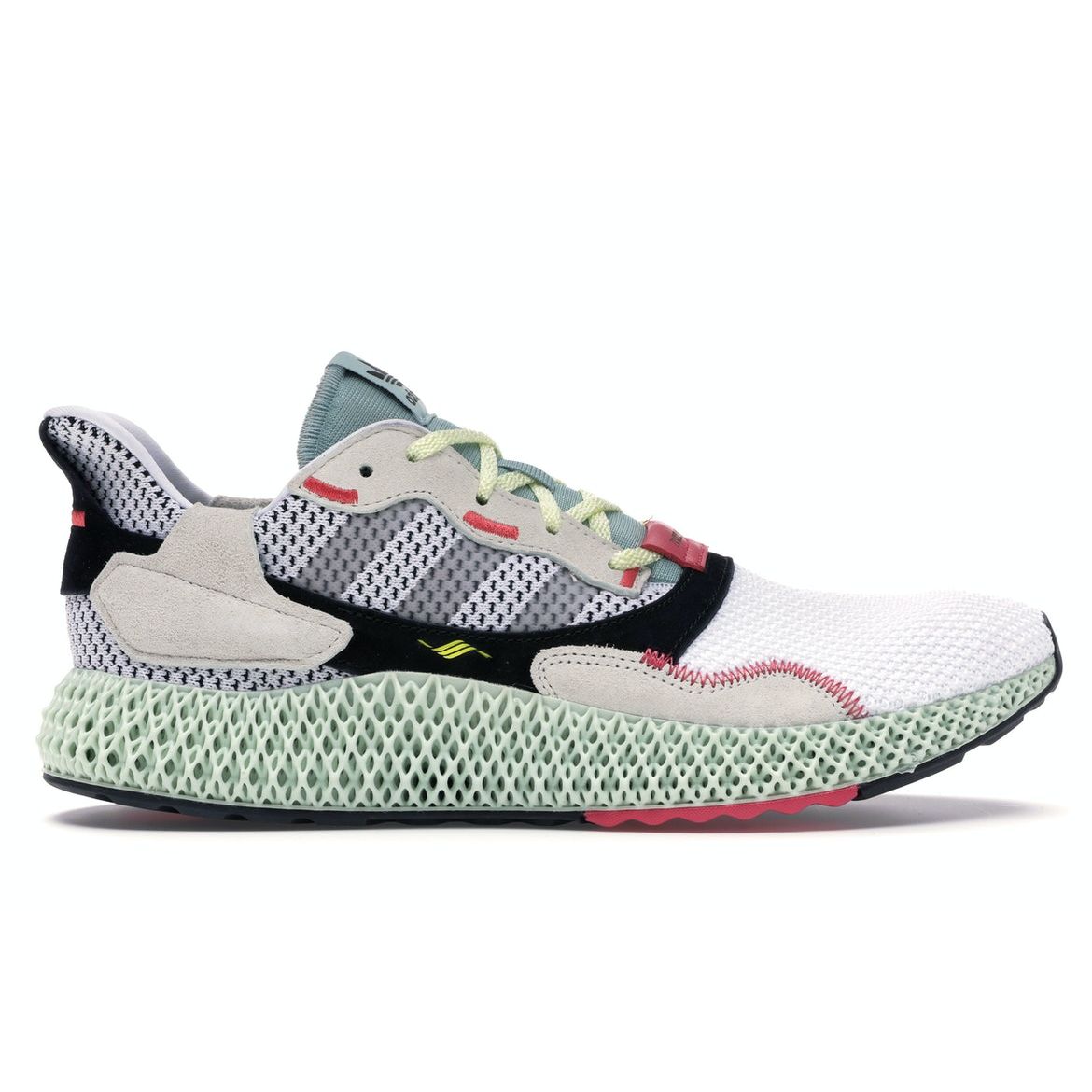 

Adidas ZX 4000 Futurecraft 4D Grey Мужские кроссовки White Red-One Core-Black B42203