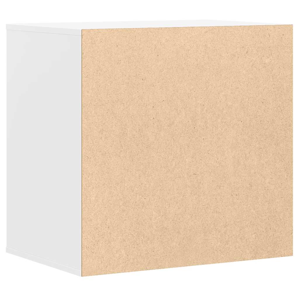 Vidaxl Chest of Drawers, White, 60X41X58 Cm, Wood-based Material