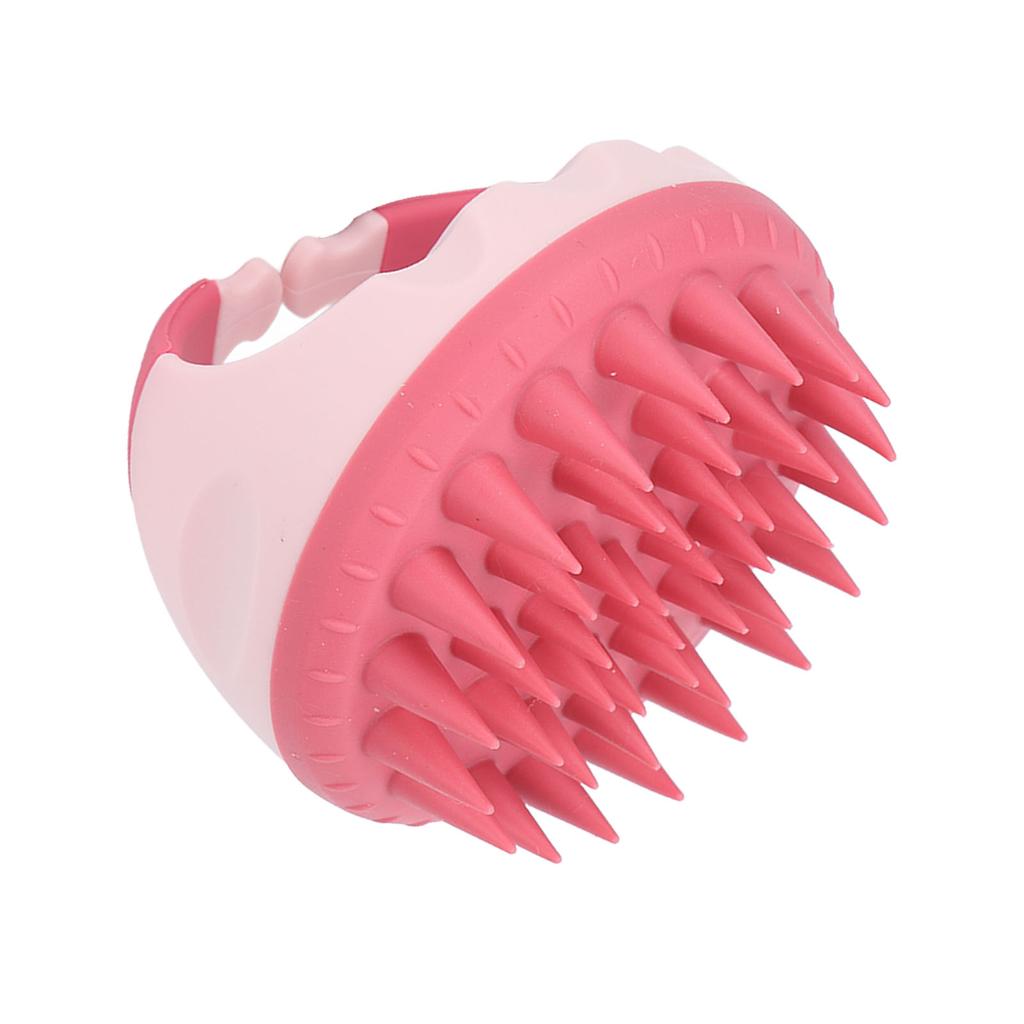 Hair Massager Soft Silicone Waterproof Manual Hair Massage Scalp Cleaning Anti Dandruff Shampoo Brush