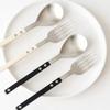 Kamomekitchen Bogen Double-sided Children's Spoon and Fork Set 5 Colors