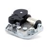 Alloy Clockwork Music Box Black&Silver Decor Collectibles Christmas Song Movement  Wedding Favor