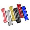 Standard Harmonica Key-of-C, Blues Harps Mouth Organ 10 Holes 20 Tones Harmonica for Beginners and Professionals