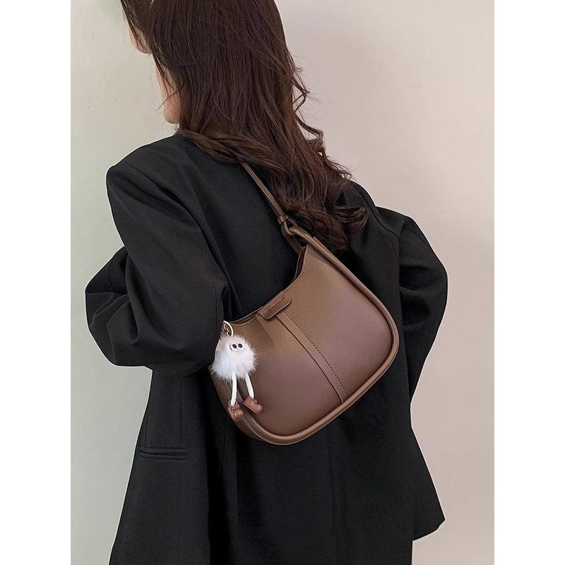 Today's Popular Bags, Bucket Bags, Women's New Bags, High-end Retro Shoulder Messenger Commuter Bags