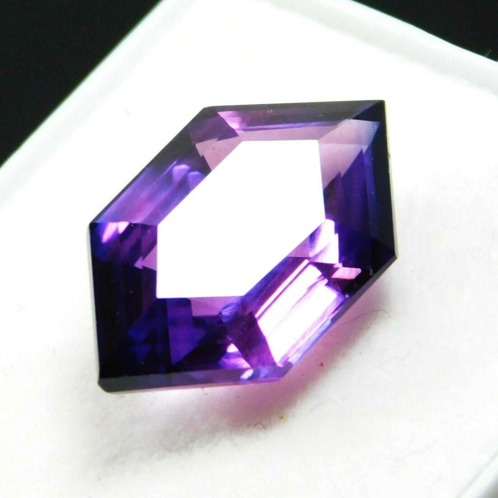 Natural Purple Tanzanite Loose Gemstone 7.00 Ct Fancy Cut for Jewelry Making and Gem Collections