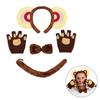 Child Animal Costume Accessories, Elephant Lion Monkey Dog Cats Costume Set for Kid Boy Girl Cosplay Christmas Halloween