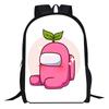 Amongi Schoolbag Anime Cartoon Game Merchandise Primary And Secondary School Backpack Backpack Pencil Case