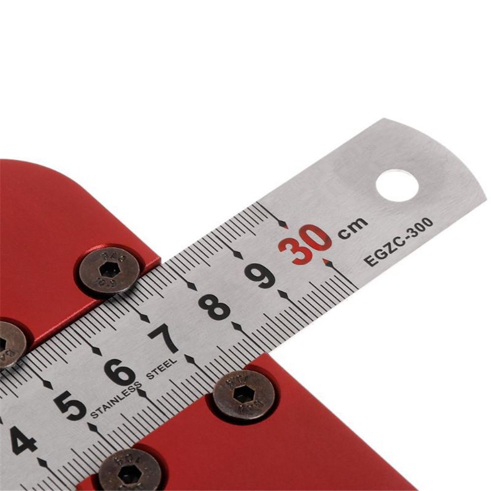 Woodworking Center Scriber 45 Degrees Angle Line Caliber Ruler Measuring Tool Woodworking Center Scriber 45 Degrees Angle Line Caliber Ruler Measuring Tool