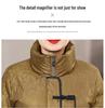 Mid-Aged & Elderly Women's Thick Winter Down Jacket, Short Style - Perfect for Mothers, Grandmothers & Wives (Ages 60-70).