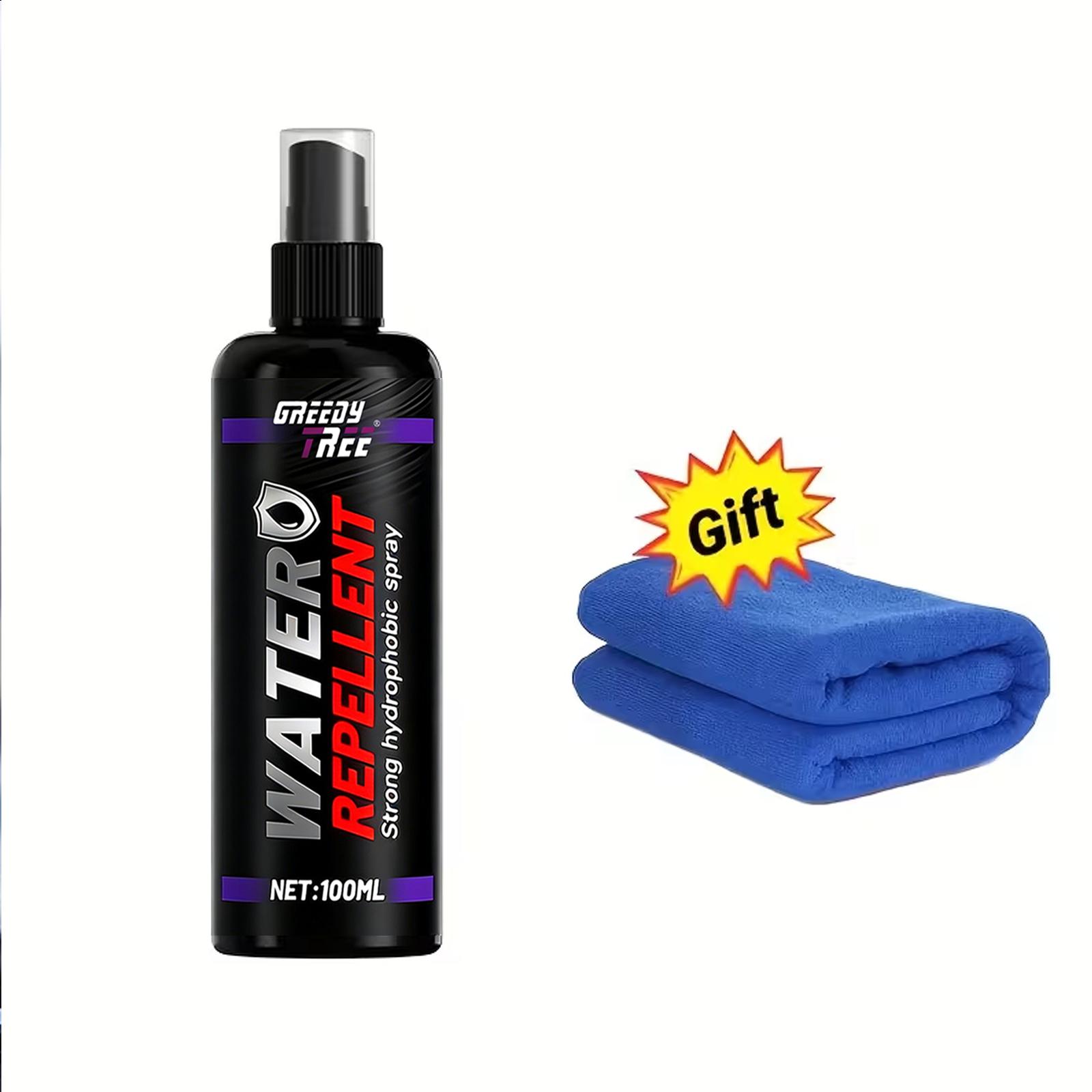 

Multi-Purpose Rain Repellent Spray, Strong Hydrophobic Coating for Car Windshield, Glass, Mirrors & Home Surfaces, Anti-Rain water flooding