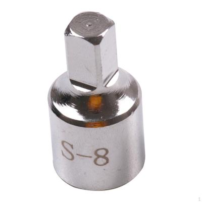 Ölwannen-Ablassschraubenschlüssel, 8 mm, quadratischer Kopf, Ersatzteile, Reparatur, legierter Stahl, Kfz-Zubehör