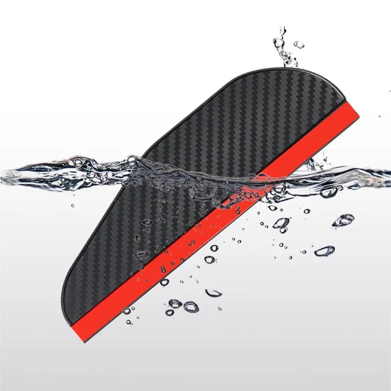 2PCS Car Rain Eyebrow Accessories For Peugeot 206 207 208 301 307 308 406 407 408 508 2008 3008 5008 108 RCZ 607 4008 Rifter 107