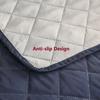 Good Waterproof Sofa Cover Solid Color Gray Pets Dogs Sofa Towel Furniture Protector Cover Anti-slip Couch Cover