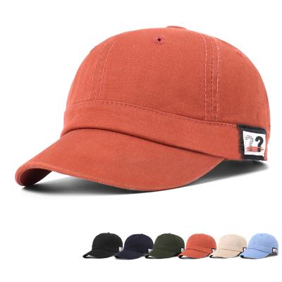 Kurze Krempe Männer Einfarbig Baseball Kappe Paar Kappe Sommer Frauen Sonnenhut