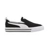 Puma Court Classic Vulc Slip On Black White Unisex Sneakers 400216-02