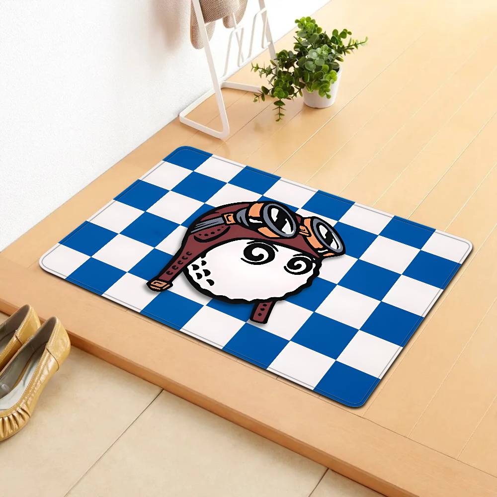 M-Malbon Luxury Long Rugs Nordic Style Bedroom Living Room Doormat Home Balcony Anti-Slip Toilet Rug