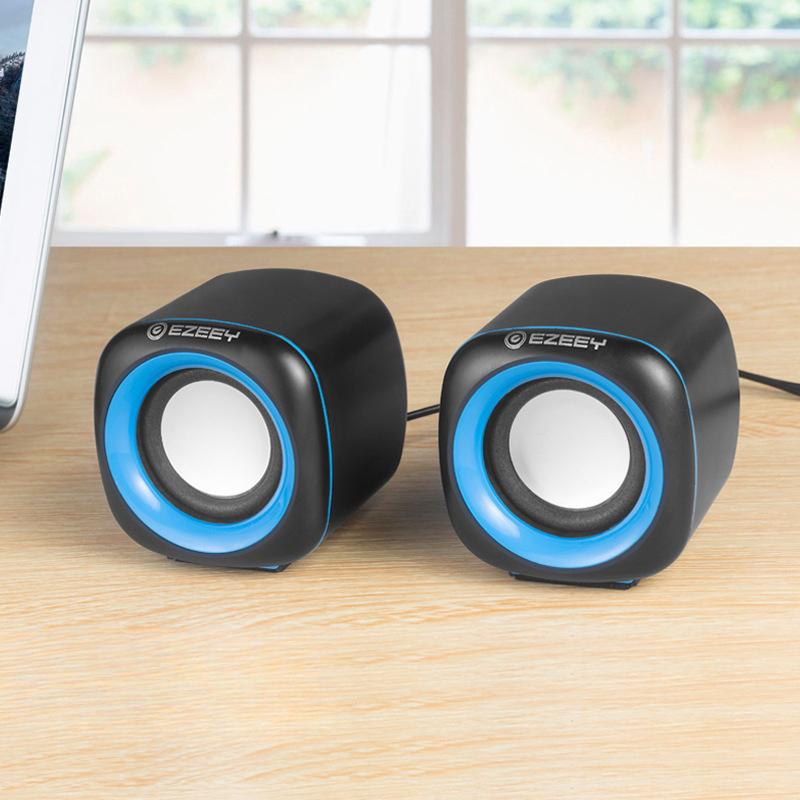 

Hi-Fi Мини Настольный Проводной USB Компьютерный Двойной Динамик Для Ноутбука ПК Объемный Стерео Сабвуфер Воспроизведение через Aux Мега Бас Громкий Динамик