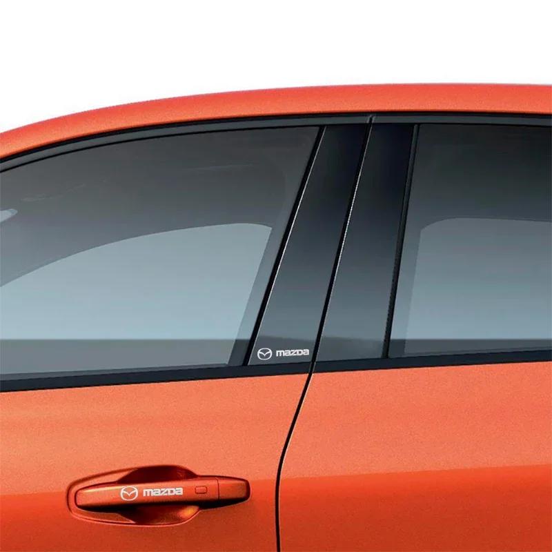 2025 Hot Metal Emblem Auto Decor Decals Car Window Wiper Stickers For Mazda 3 Mx5 6 Cx5 Rx8 Cx3 2 3 2020 Mx5 Nd Car Accessories