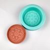 Silicon Soap Mold Essential Oil Soap Mold Round Flower Shaped Moulds Handmade DIY Craft Silicone Soap Mould Aroma Stone Moulds