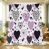 Heart Flannel Blanket High-Density Plush Soft, Warm & Breathable, Skin-Friendly Multi-Use for Couch Bedroom, Ideal Valentine’s Gift