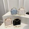 Chinese Style Butterfly Shell Bag For Women With Lock Closure And Card Pocket Perfect For Daily Use