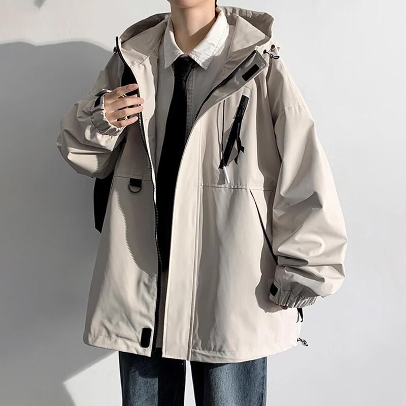 PLAYBOY Men's & Women's Hooded Windbreaker Jacket