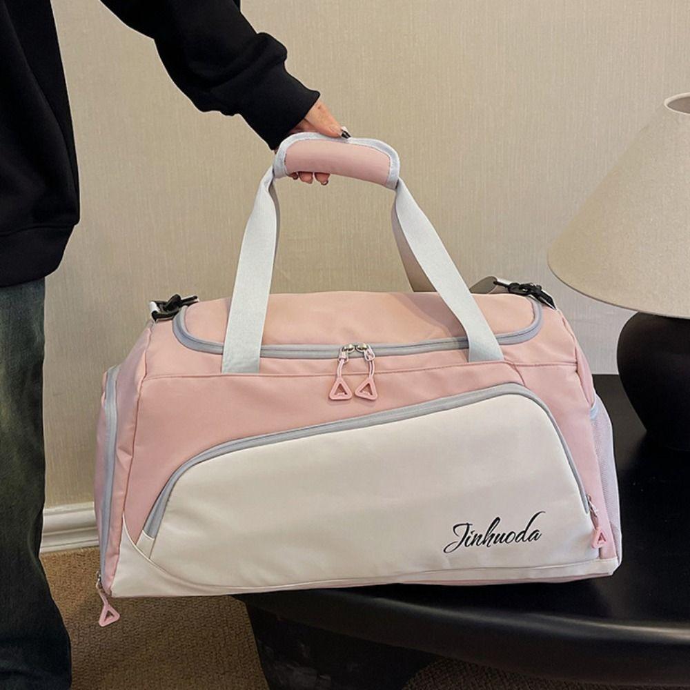 Borsa da Palestra Sportiva di Grande Capacità Separazione Bagnato/Asciutto Impermeabile Borsa da Allenamento Multifunzionale Valigie da Viaggio Borse da Esterno