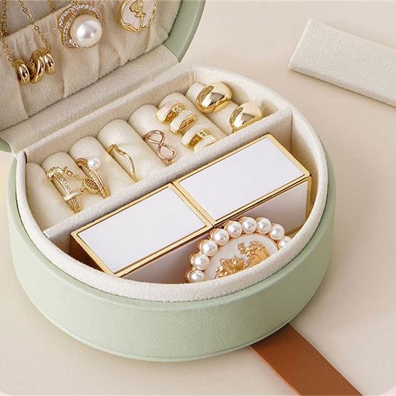 Multifunktionale Schmuck-Organizer-Box Vitrine Ohrringhalter Verpackungsbox