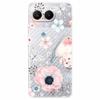 For One plus Nord 4 Case 6.74'' Flowers Transparent TPU Silicone Funda Capa for Oneplus Nord 4 Nord4 5G Soft Covers Coques bags
