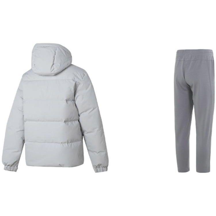 Under Armour Solid Color Casual Hoodie Long Sleeve Sports Pants Set Men sets 23600801-009+23600703-014