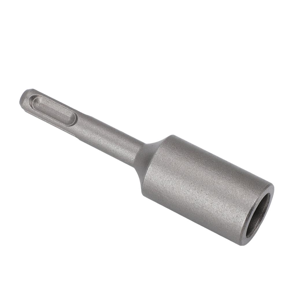 Ground Rod Driver 3.9in Round Handle Heavy Duty Steel Ground Rod Drill Bit Driver T Post Driver for   Plus Hammer