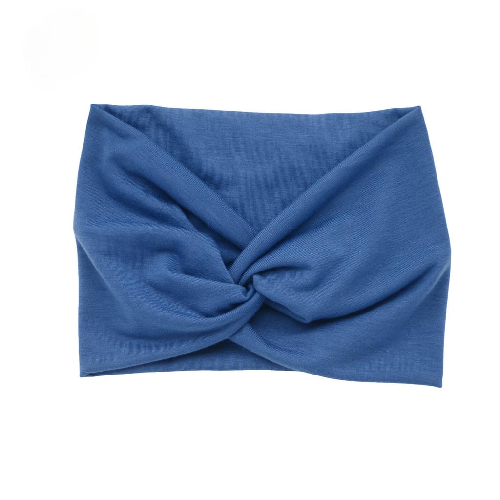 Yoga Hair Bands Twisted Extra Large Turban Head Wraps for Women Workout Headband Wide Headbands