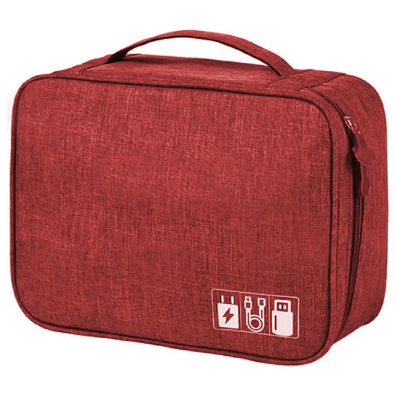 Cable Storage Bag Organizer Digital Electronic Organizer Portable USB Data Line Charger Plug Storage Bags Travel Cable Organizer