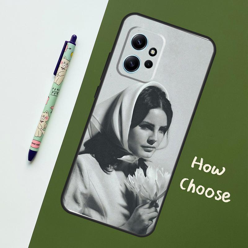 Lana Del Rey Case For Xiaomi Redmi Note 15 Pro Plus 14 13 10 11 12 Cover For Redmi 15C 15 13C 12C 14C 10C