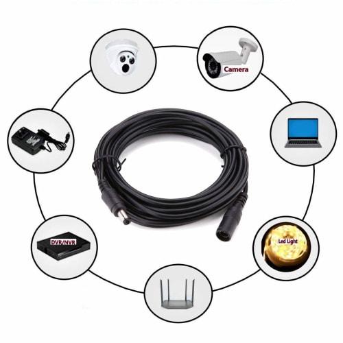 3m DC Extension Connector 18AWG Cable Load Current 12A DC Extension Cable 5.5