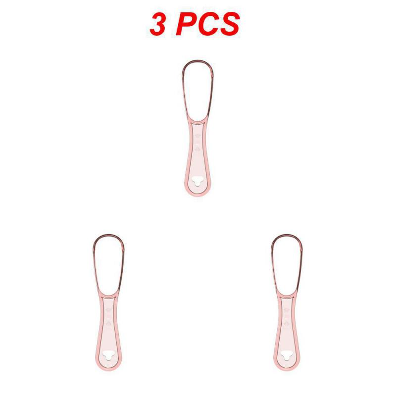 Adult Tongue Scraper Tongue Cleaner Remove Halitosis Tongue Coating Oral Care Tongue Scraping Brush Oral Care Tool