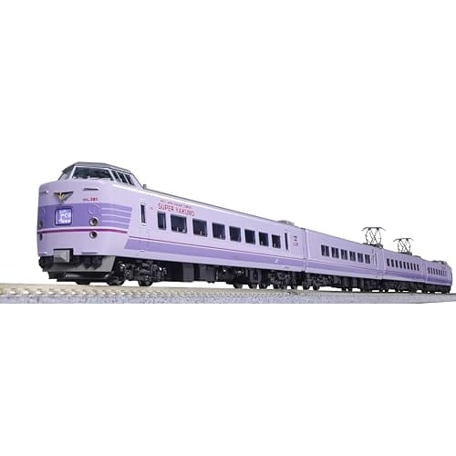 KATO N Gauge 381 Series "Super Yakumo" 4-Car Set 10-1937 Model Train