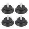 4 buc picioare de cauciuc cu șurub antiderapant cu ventuză pentru echipamente de fitness pentru mobilier