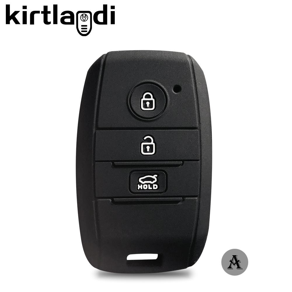 Silikonowy Pokrowiec na Kluczyk Uchwyt Brelok dla Kia Rio GTLine X-line Sorento Optima 3 Cerato K4 Sportage Ceed KX K4 K5 Sorento Prime 3