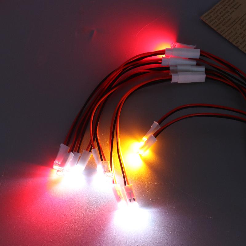 1 Bucată DIY Creativ Handmade Model Lumină Păpușă Casă de Păpuși Margele Lampă LED 3V Ultra Luminoase Micul Lumina de Noapte Nu. 5 Baterii Bec Mic